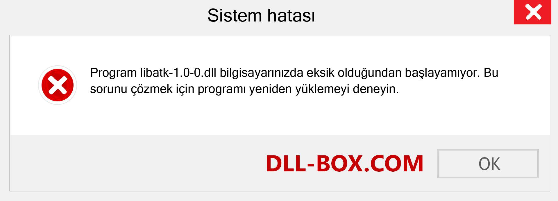 libatk-1.0-0.dll dosyası eksik mi? Windows 7, 8, 10 için İndirin - Windows'ta libatk-1.0-0 dll Eksik Hatasını Düzeltin, fotoğraflar, resimler